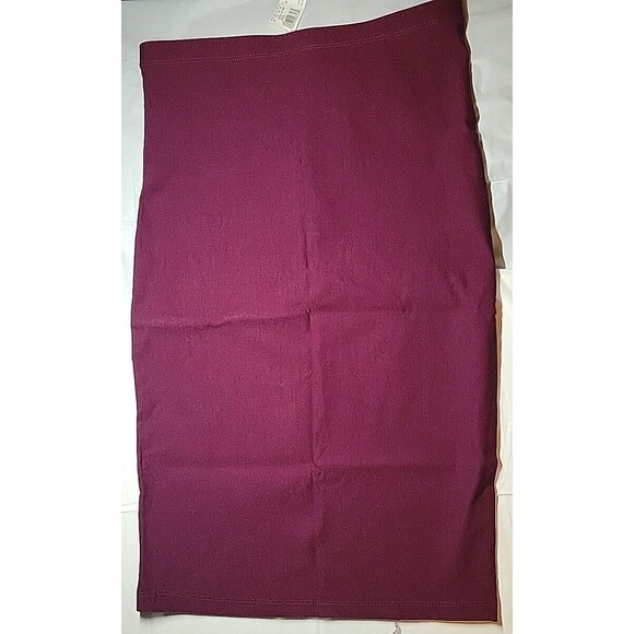 Bozzolo Stretch Mini Skirt Women's Red Wine Color Size Large Sexy Lady - Picture 8 of 14